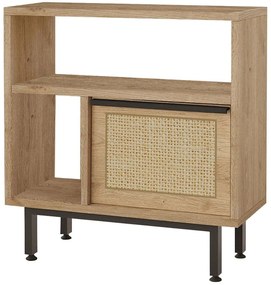 Τραπεζάκι Βοηθητικό On 956LCS3449 60x25,5x60cm Walnut-Oak
