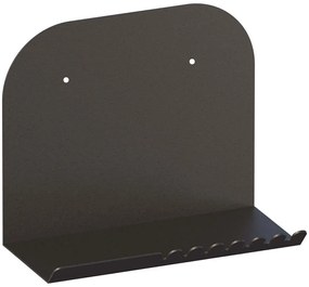 Ράφι Τοίχου Short Pouch 491CRT1307 28x12x23cm Black