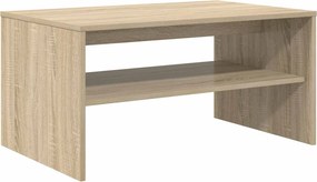 vidaXL Τραπεζάκι σαλονιού Δρύς Sonoma 80 x 50 x 40 cm