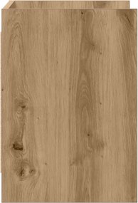 vidaXL Ντουλάπι TV 60 x 33 x 47 εκ. Artisan Δρυς Επεξεργασμένο Ξύλο
