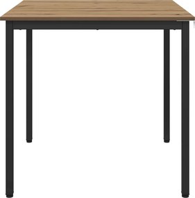 vidaXL Τραπεζαρίες 80 x 80 x 75 cm Επεξεργασμένο Ξύλο Artisan Δρυς