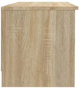 vidaXL Έπιπλο Τηλεόρασης Sonoma Δρυς 102x35,5x36,5εκ. Επεξεργ. Ξύλο