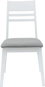vidaXL Καρέκλες φαγητού 2 pcs Λευκό 43 x 54 x 89 εκ.