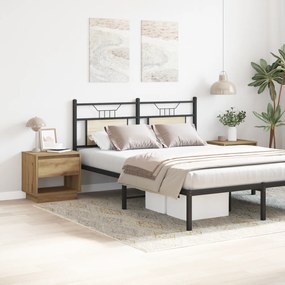vidaXL Κομοδίνο 2 τεμ Καρυδί 45x34x47 εκ Ξύλο Γεννητριών