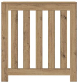 vidaXL Κάλυμμα Καλοριφέρ Αρτισιανή Δρυς 78x20x82 εκ Επεξεργασμένο Ξύλο