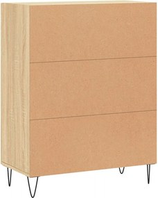vidaXL Ντουλάπι Sonoma Δρυς 69,5 x 34 x 90 εκ. από Επεξεργασμένο Ξύλο