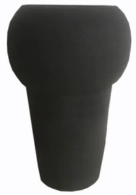 Βάζο Κεραμικό Μαύρο Art Et Lumiere Φ24,5x35εκ. 25018