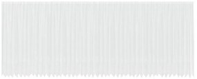 vidaXL Κουρτίνες με κουρτίνες Floral Λευκό 1200 x 260 εκ. Πολυεστέρας