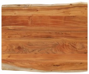 vidaXL Επιφάνεια Τραπεζιού Ορθογώνια 90x80x3,8 εκ. Μασίφ Ξύλο Ακακίας