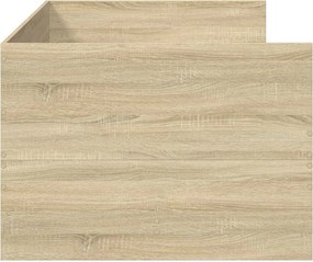 vidaXL Καναπές Κρεβάτι με συρτάρι Sonoma Δρυς Επεξεργασμένο Ξύλο