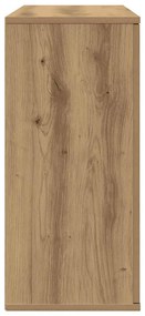 vidaXL Ντουλάπι Αρτισιανή Δρυς 90x29,5x65 εκ. από Επεξεργασμένο Ξύλο