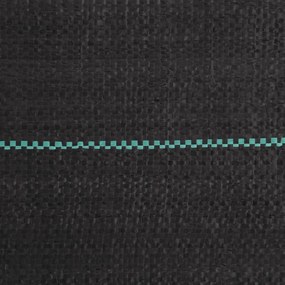 vidaXL Μεμβράνη Εδαφοκάλυψης Μαύρη 0,5x10 μ. από Πολυπροπυλένιο