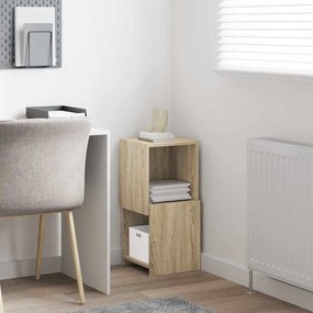 vidaXL Γωνιακό Ντουλάπι Δρύς Sonoma 30,5x30x65εκ Επεξεργασμένο ξύλο