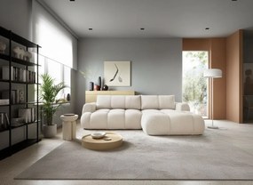 Γωνιακός καναπές Mitto-Krem-Αριστερή