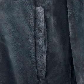 vidaXL Φούτερ-κουβέρτα Σκούρο μπλε l Φανέλα