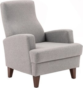 Wing Chair Kana Bergere - Light Grey Light Grey