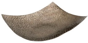 Μεταλλική Διακοσμητική Κουπ FL1200 Fylliana Ασημί 36x25x7 εκ. 36x25x7 εκ.