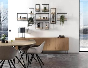 ΡΑΦΙΈΡΕΣ/ΡΆΦΙΑ ΤΟΊΧΟΥ INDUSTRIAL WALL SHELF SHELFIE E 20 X 35 CM