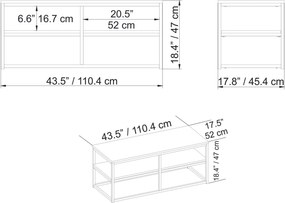 Coffee Table Forteaus - Gold Gold
White