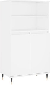 vidaXL Ντουλάπι Λευκό 60 x 36 x 110 εκ. από Επεξεργασμένο Ξύλο