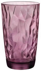 Ποτήρι Νερού 470ml Bormioli Rocco Diamond Rock Purple
