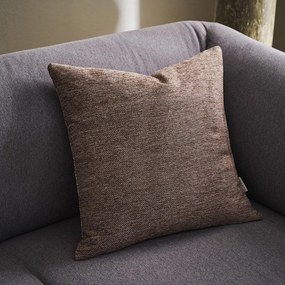 Μαξιλαροθήκη Διακοσμητική Valkyrie 234/22 Leather Brown Gofis Home 50X50 Βαμβάκι-Ακρυλικό