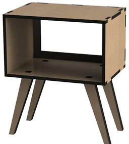 Σετ των 2 Intra απο ξύλο plywood 3mm-4mm πάχος – ξύλο Wood Nightstand Box 20x20 cm INTRAVECTRY-MY555266