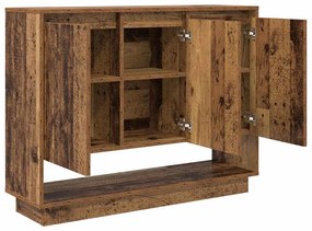 vidaXL Πλαϊνό γραφείο Παλαιό ξύλο 97 x 29 x 75 εκ. Επεξεργασμένο ξύλο