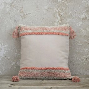 Μαξιλάρι Διακοσμητικό (Με Γέμιση) Janelle Earth Nima 45X45 100% Cotton