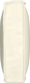 vidaXL Μαξιλάρι Κρεμ 80 x 40 x 12 cm Ύφασμα Όξφορντ