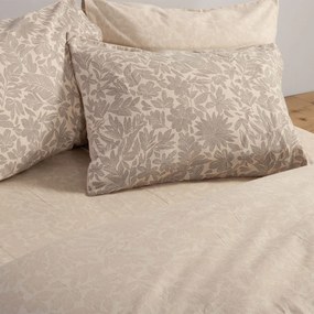 Φανελένια Σεντόνια Μονά (Σετ) Nef-Nef Homeware Flannel Issual Grey