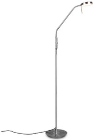 Φωτιστικό Δαπέδου Monza 423310107 12W Led 25x50x145cm Nickel Mat Trio Lighting Μέταλλο