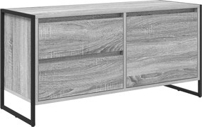vidaXL Ντουλάπι TV 100 x 36 x 49.5 εκ Γκρι Sonoma Επεξεργασμένο Ξύλο