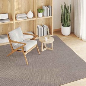 vidaXL Χαλί εσωτερικού χώρου LUGO Taupe 200 x 200 cm Πολυεστέρας