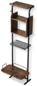 VEVOR Pet Feeding Station with Storage Dog Food &amp; Toy Organizer Raised Dog Bowls