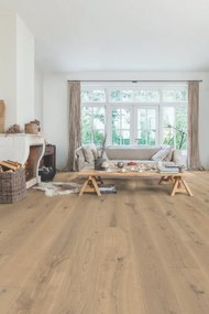 Ξύλινο Δάπεδο Quick-Step Massimo MAS3566 Cappuccino Blonde Oak Extra Matt