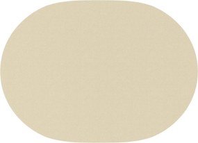 vidaXL Ύφασμα Τραπέζης 5 τμχ. Λευκό κρεμ 130 x 180 εκ. Ωοειδής