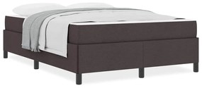 vidaXL Κρεβάτι με ελατήρια Καφέ 160 x 200 cm