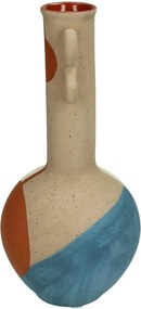 Βάζο ArteLibre Πολύχρωμο Τερακότα 10.5x10.5x22.4cm