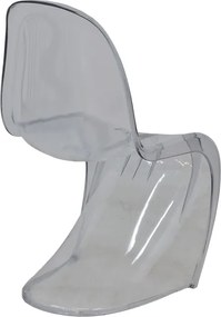 Καρέκλα Xyofa pakoworld PC διάφανο 42x45x85εκ