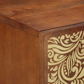 vidaXL Σετ Επίπλων Μπάνιου Επιτοίχιο 2 pcs Καφέ 62 x 33 x 58 εκ.