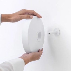 Καθρέφτης τοίχου Brabantia MindSet Mineral 1005691, 5x μεγέθυνση, Μαγνητική βάση, Ανθεκτικό στη διάβρωση, Ορυκτή επίστρωση, Λευκό