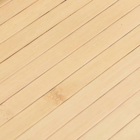 vidaXL Χαλί Ορθογώνιο Ανοιχτό Φυσικό 80 x 200 εκ. Μπαμπού