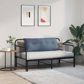 vidaXL Μαξιλάρι Πλάτης Μπλε 120 x 50 cm Υφασμάτινο Κορντουρά