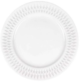 Πιατέλα Σερβιρίσματος Στρογγυλή Diamante PRPW430004 Φ31cm White Oriana Ferelli® Porcelain