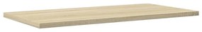 VidaXL Ράφια Βιβλιοθήκης 4 τεμ. Sonoma Δρυς 60x30x1,5 εκ. Μοριοσανίδα