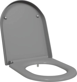 vidaXL Λεκάνη Γκρι 49 x 36 x 4 εκ Δυροπλάστ