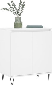 vidaXL Συρταριέρα Λευκή 60 x 35 x 70 εκ. από Επεξεργασμένο Ξύλο