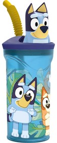 Κούπα με Καλαμάκι με Bluey PVC 3D