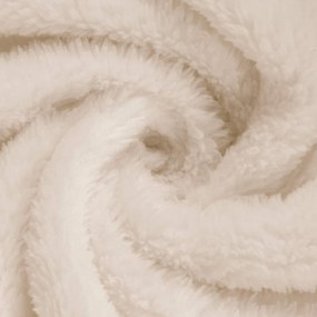 vidaXL Ρόμπα χωρίς Κουκούλα Μπεζ xxxl Φανέλα